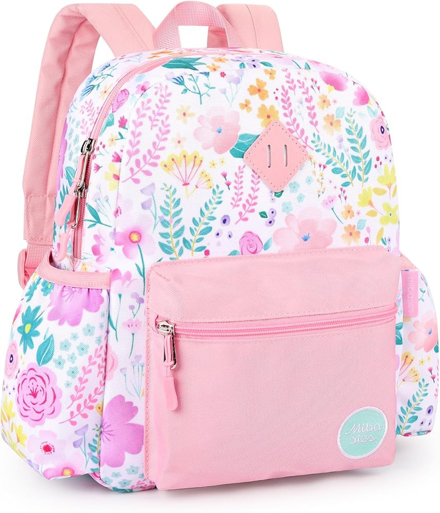 Amazon.com | mibasies Toddler Backpack for Girls 2-4: Flower Backpack for Toddler Girls - Prescho... | Amazon (US)