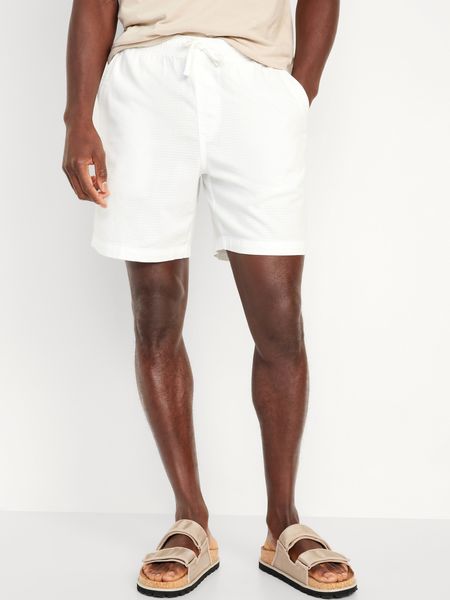 Textured Jogger Shorts -- 7-inch inseam | Old Navy (US)