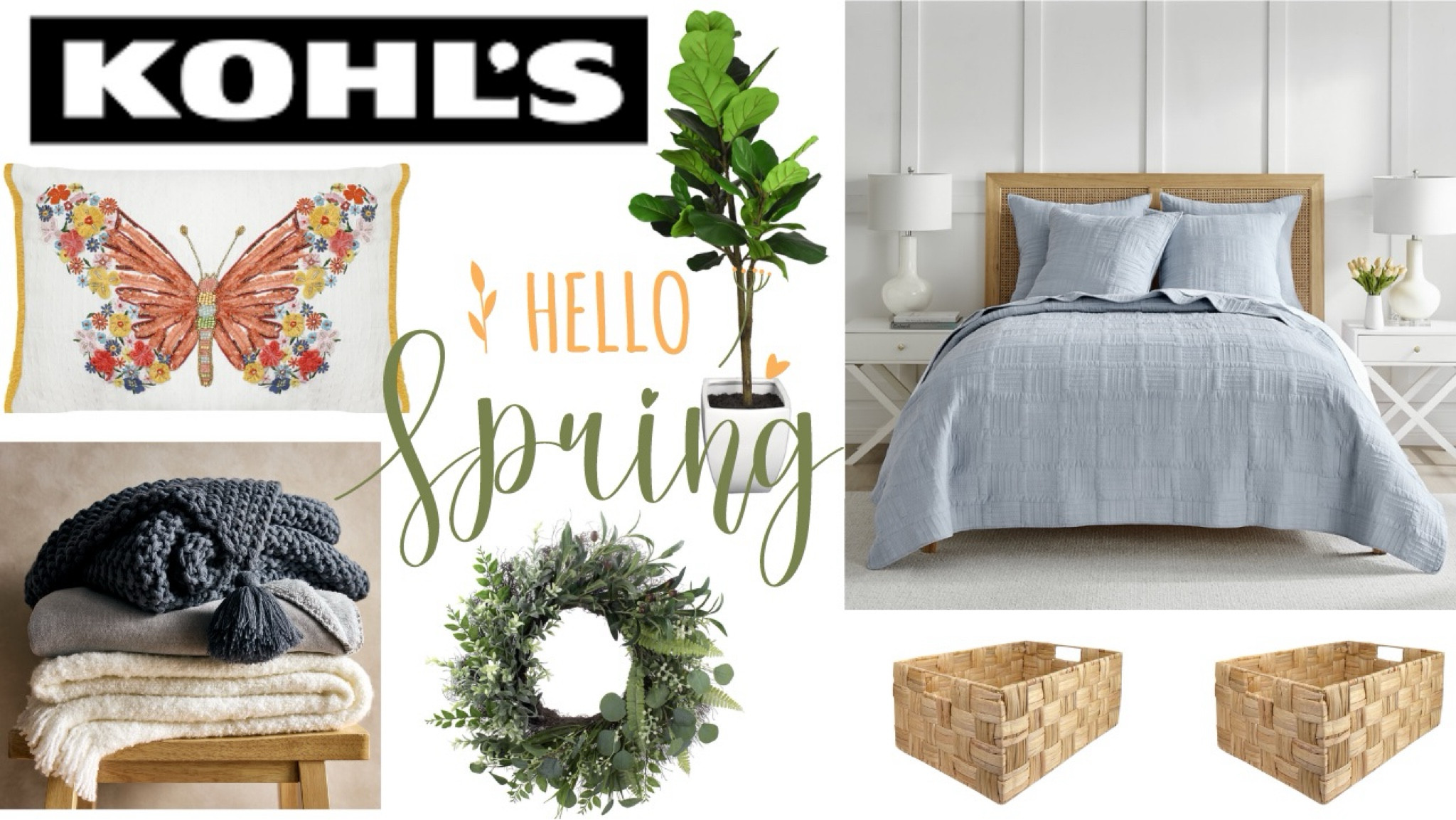 SRING FLING - KOHL’S HOME DECOR BLOSSOMS WITH FRESH FINDS!

#LTKSeasonal #LTKhome #LTKstyletip