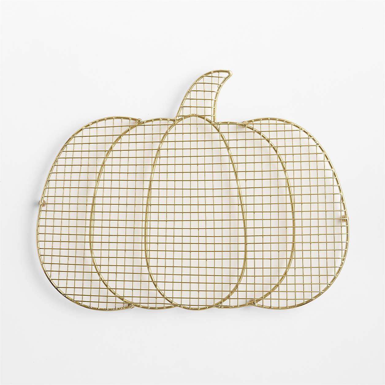 Brass Pumpkin Cooling Rack + Reviews | Crate & Barrel | Crate & Barrel