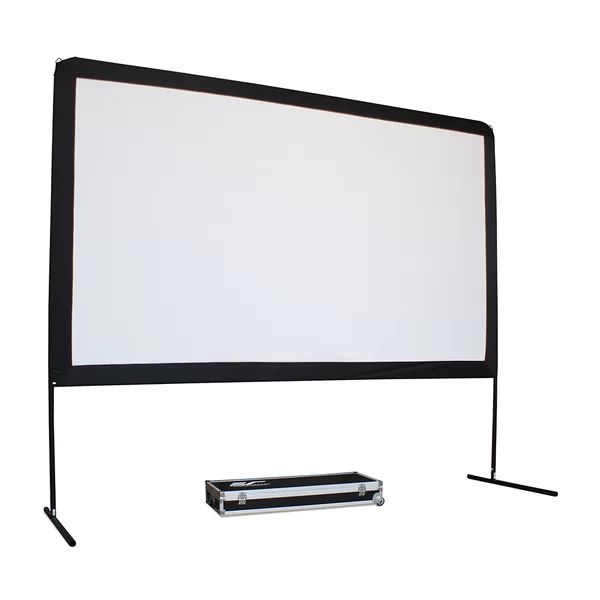 YardMaster Foldable Outdoor Portable Light Weight Front Projection Movie Screen | Wayfair North America