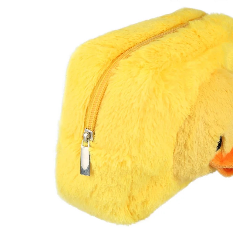 Pen + Gear Faux Fur Ducky Pencil Pouch, Yellow, Educational Level: Perfect for Students of All Ag... | Walmart (US)