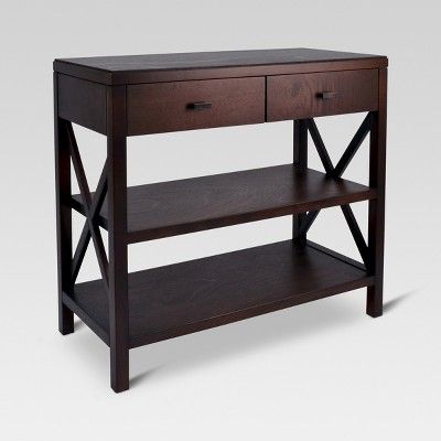 Owings Console Table 2 Shelf with Drawers - Threshold™ | Target