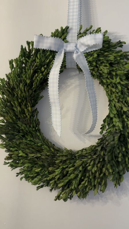 Preserved boxwood wreath 
I've had this wreath over 6 years and it's still looks like the day I bought it! 
Home decor 
Grand millennial 

#LTKhome #LTKstyletip #LTKsalealert