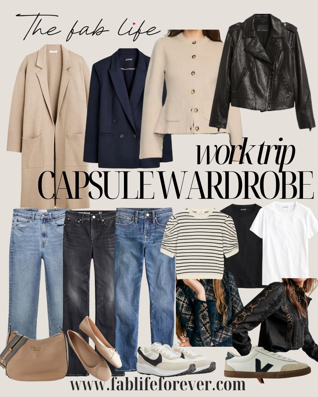 Work trip capsule wardrobeTravel wardrobeNeutralsSpring clothing 

#LTKtravel #LTKmidsize #LTKover40
