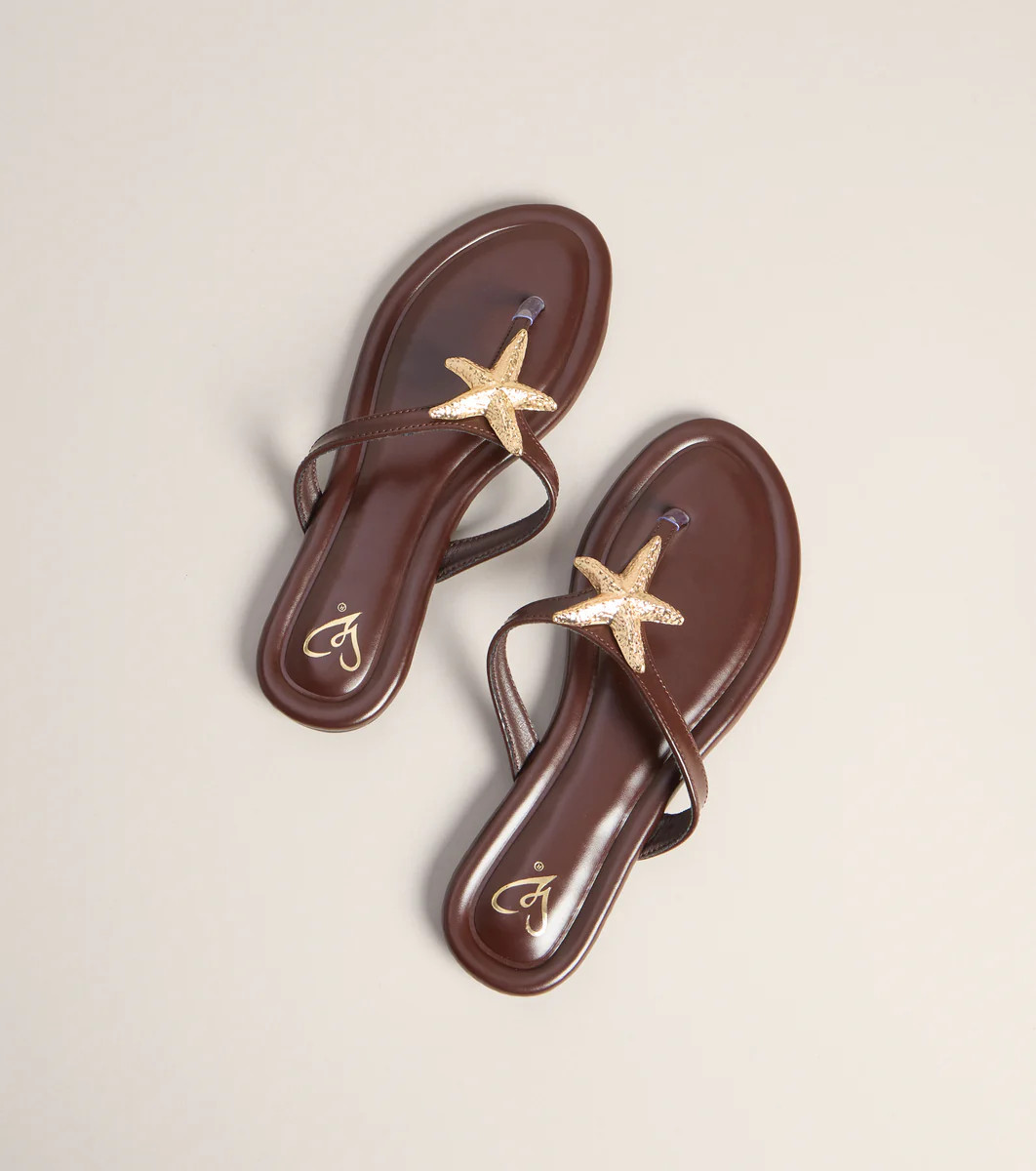 Poolside Ready Starfish Strap Sandals | Windsor Stores