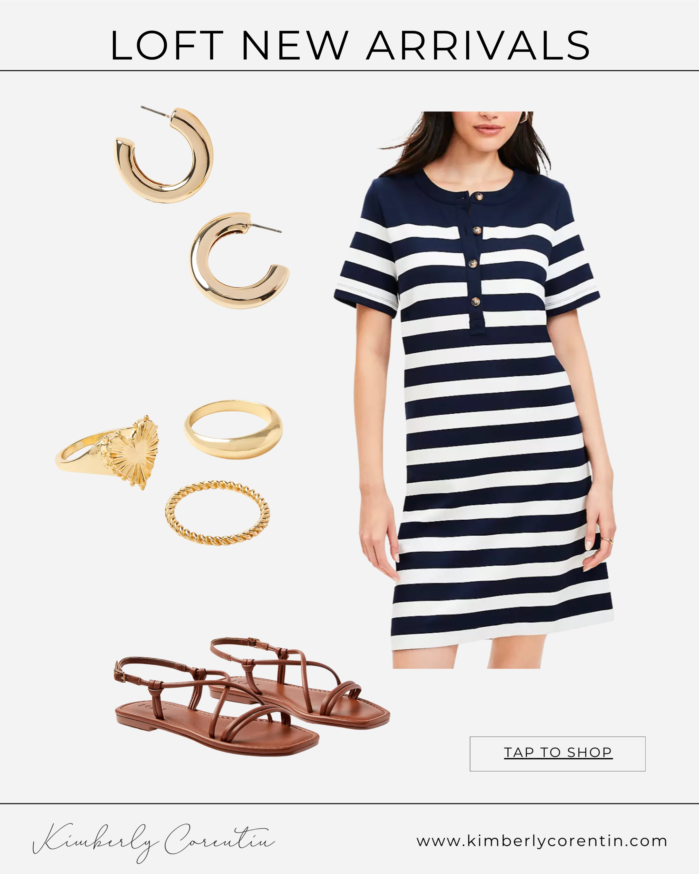 LOFT new arrivals include these preppy pieces for spring! 

Spring dresses, preppy outfits, preppy style, resort wear, vacation outfits, sandals, gold hoops, gold earrings, gold rings

#LTKStyleTip #LTKFindsUnder50 #LTKPetite
