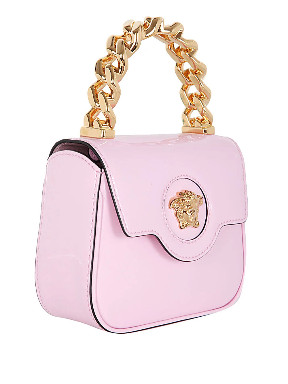 Versace Medusa Plaque Foldver Shoulder Bag | Cettire Global
