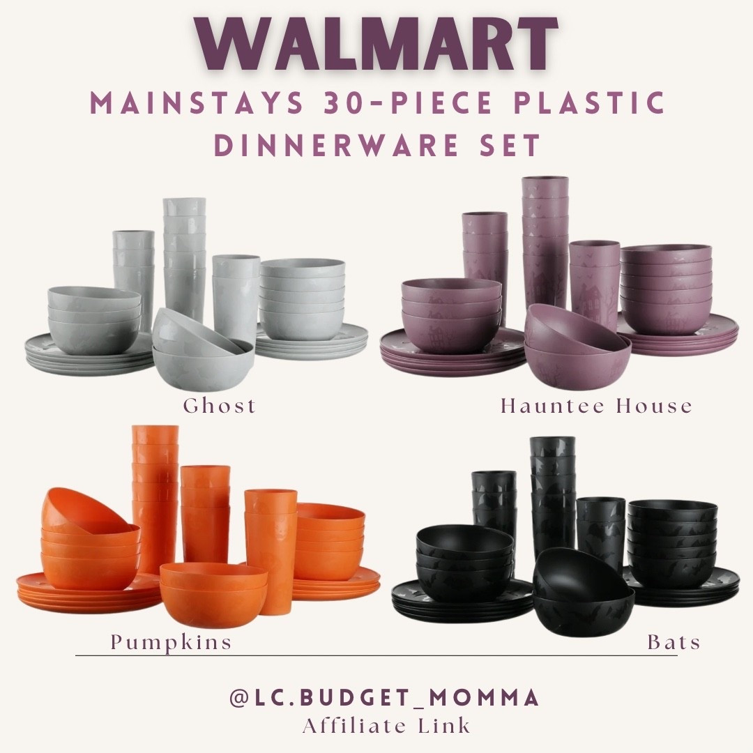 $15! #walmart #halloween #plates #bowls #cups #walmartfinds 

#LTKSeasonal