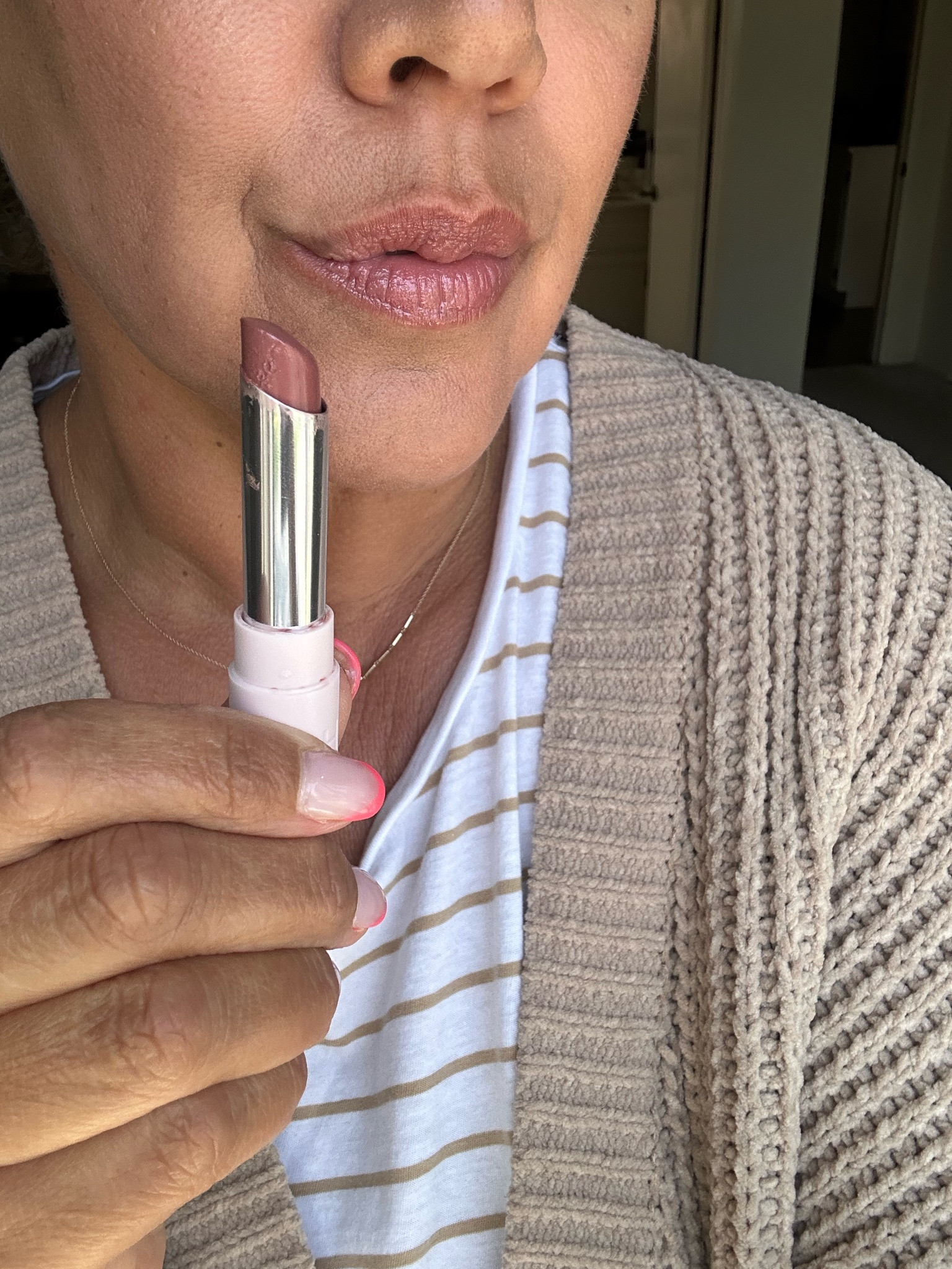 Why pay over $40 for a luxury lipstick when you can get the same glossy, sheer shine for $16?! I'm OBSESSED with these sheer shine lipsticks from the Sephora Collection. I'm wearing the color Soft Twinkle. 15 beautiful shades to choose from! 

#LTKBeauty #LTKOver40