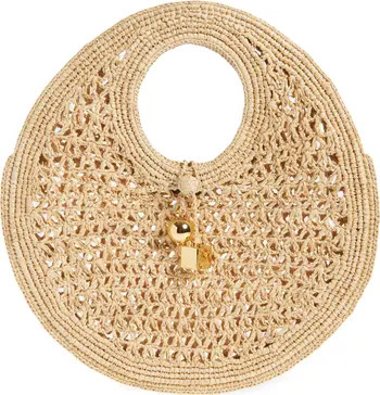 Jacquemus Le Petit Rond Spiaggia Raffia Handbag | Nordstrom | Nordstrom
