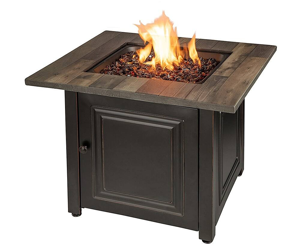 Mr. Bar-B-Q Burlington Fire Pit Black GAD15285SP - Best Buy | Best Buy U.S.