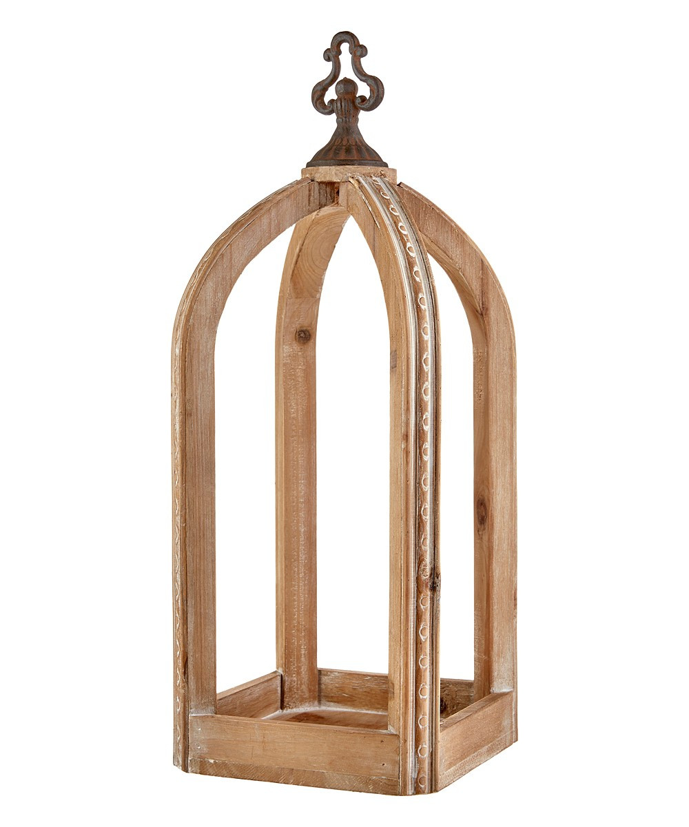 RAZ Lanterns - Small Wood Lantern | Zulily