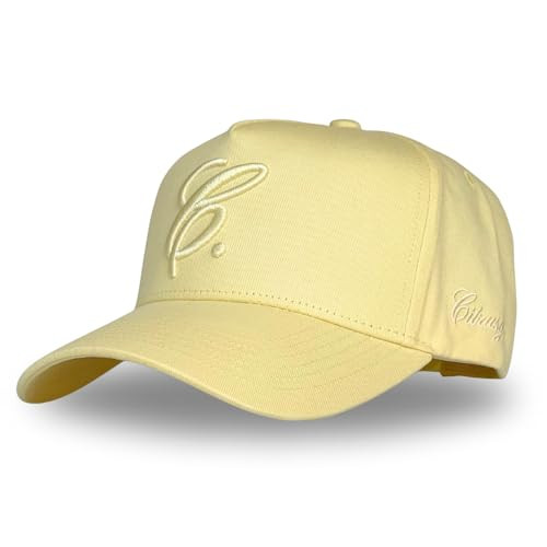 Vintage Fashion Trucker Hat | Men & Women | Embroidered Western Trendy Baseball Caps | Country Cute Retro Hats for Cowgirls & Cowboys | Camo Red Cotton | Snapback Hat (Signature C. | Butter Yellow) | Amazon (US)