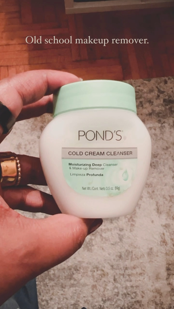 Sometimes the old school is still the best. I've used Pond's Cold Cream for years and years. It's still one of the best products for melting makeup and speeding up my nighttime skincare routine. 

Makeup remover, Amazon beauty, Walmart beauty, Amazon Find, Walmart finds, clean skin, beauty tips, skincare tips 

#LTKWatchNow #LTKBeauty #LTKOver40