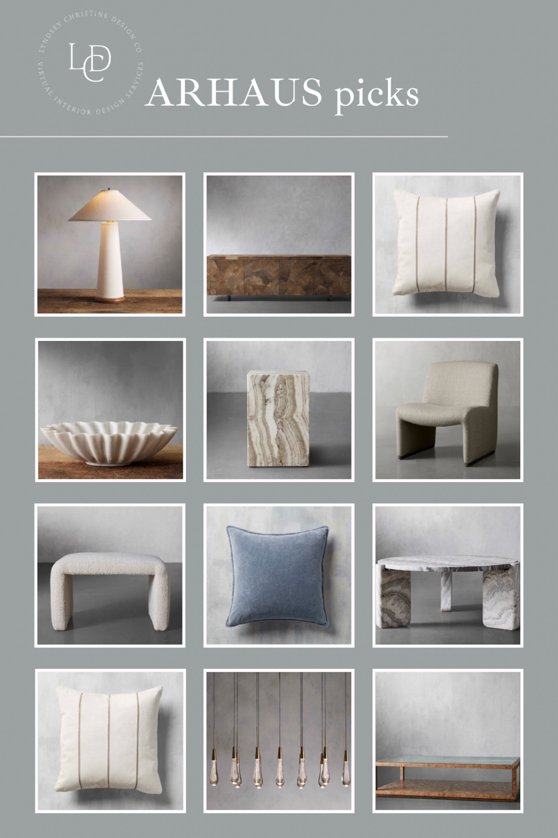 As a luxury virtual interior designer, here are some of my top picks from ARHAUS! These are great picks for a curated, layered look that’s full of dimension and texture!


#LTKfindsunder100 #LTKsalealert #LTKhome