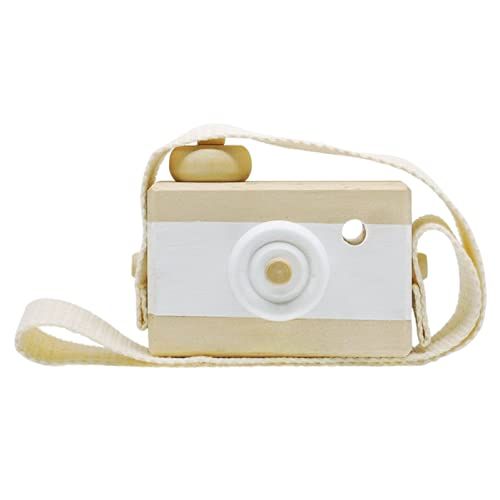 Baby Toy Wooden Mini Camera Toy, Baby Kids Cute Mini Sharpe Toy, Neck Hanging Photographed Props ... | Amazon (US)