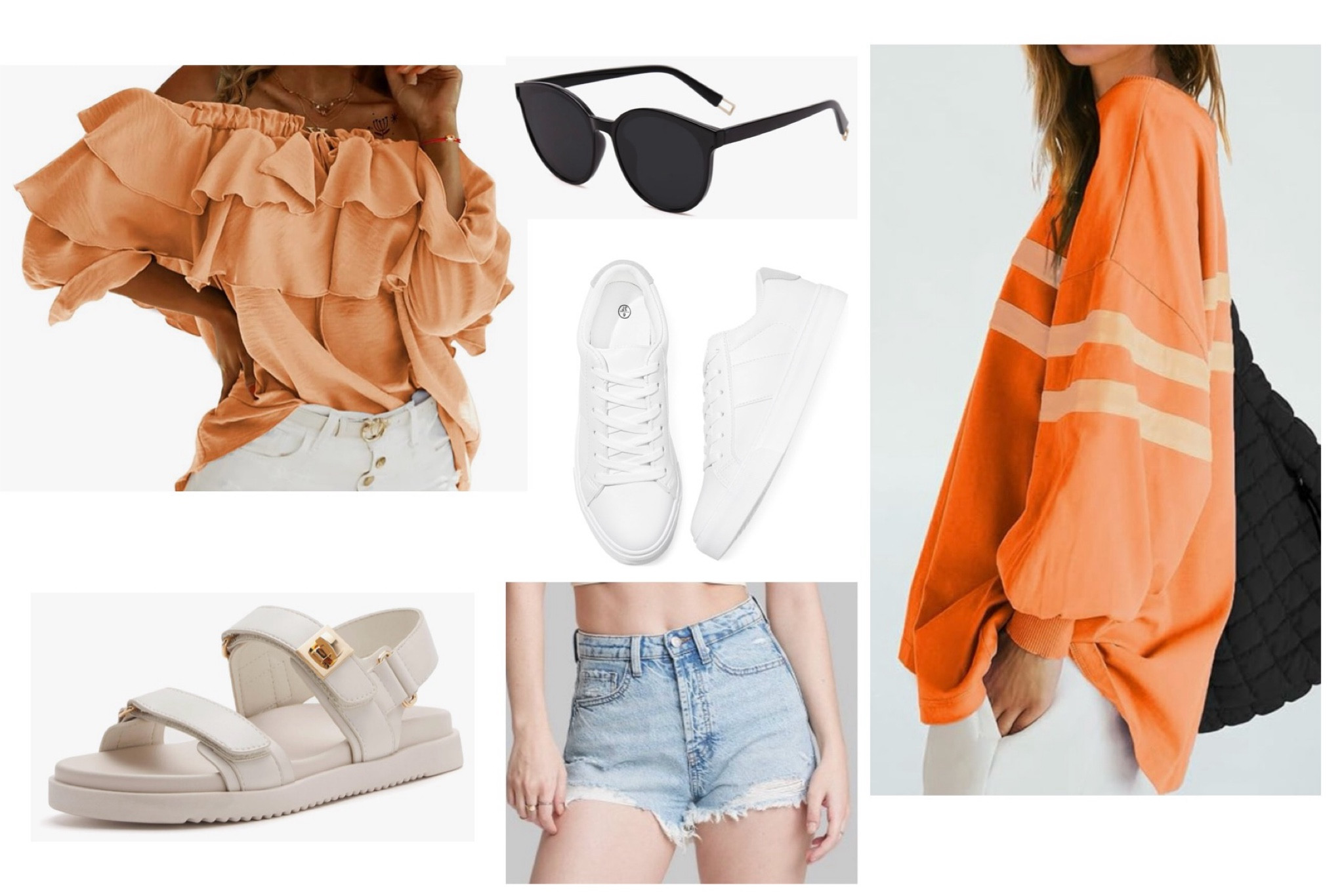 #sweatshirt #sweater #shorts #offtheshoulder #top #sandals #sunglasses #amazon #affordable #target

#LTKStyleTip