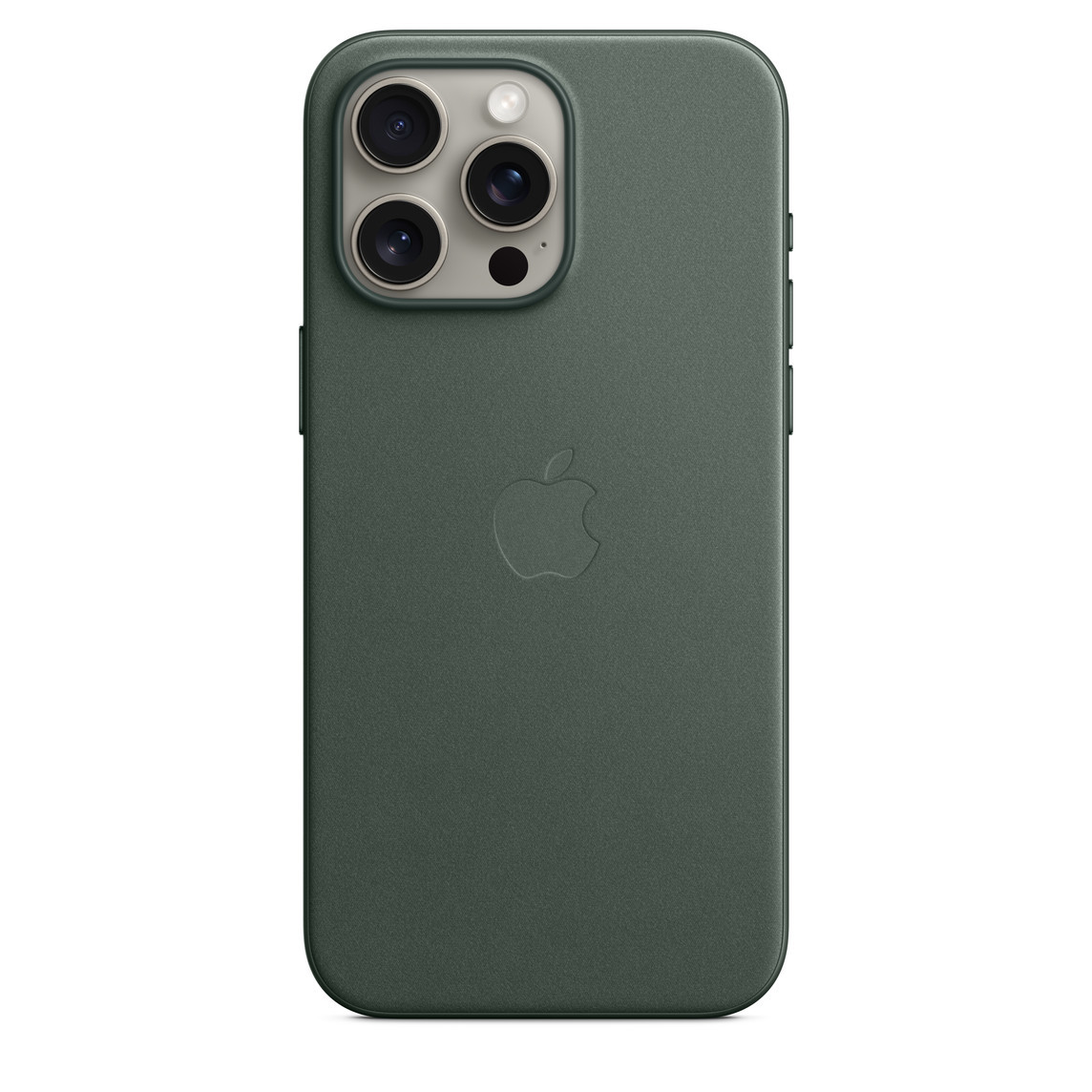 iPhone 15 Pro Max FineWoven Case with MagSafe - Evergreen | Apple (US)