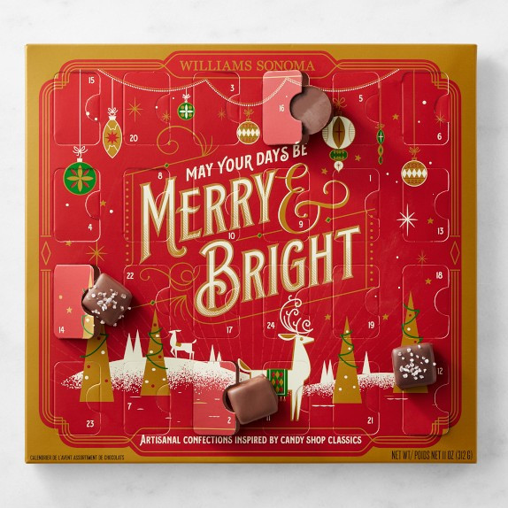 Williams Sonoma Classic Candy Advent Calendar | Williams-Sonoma