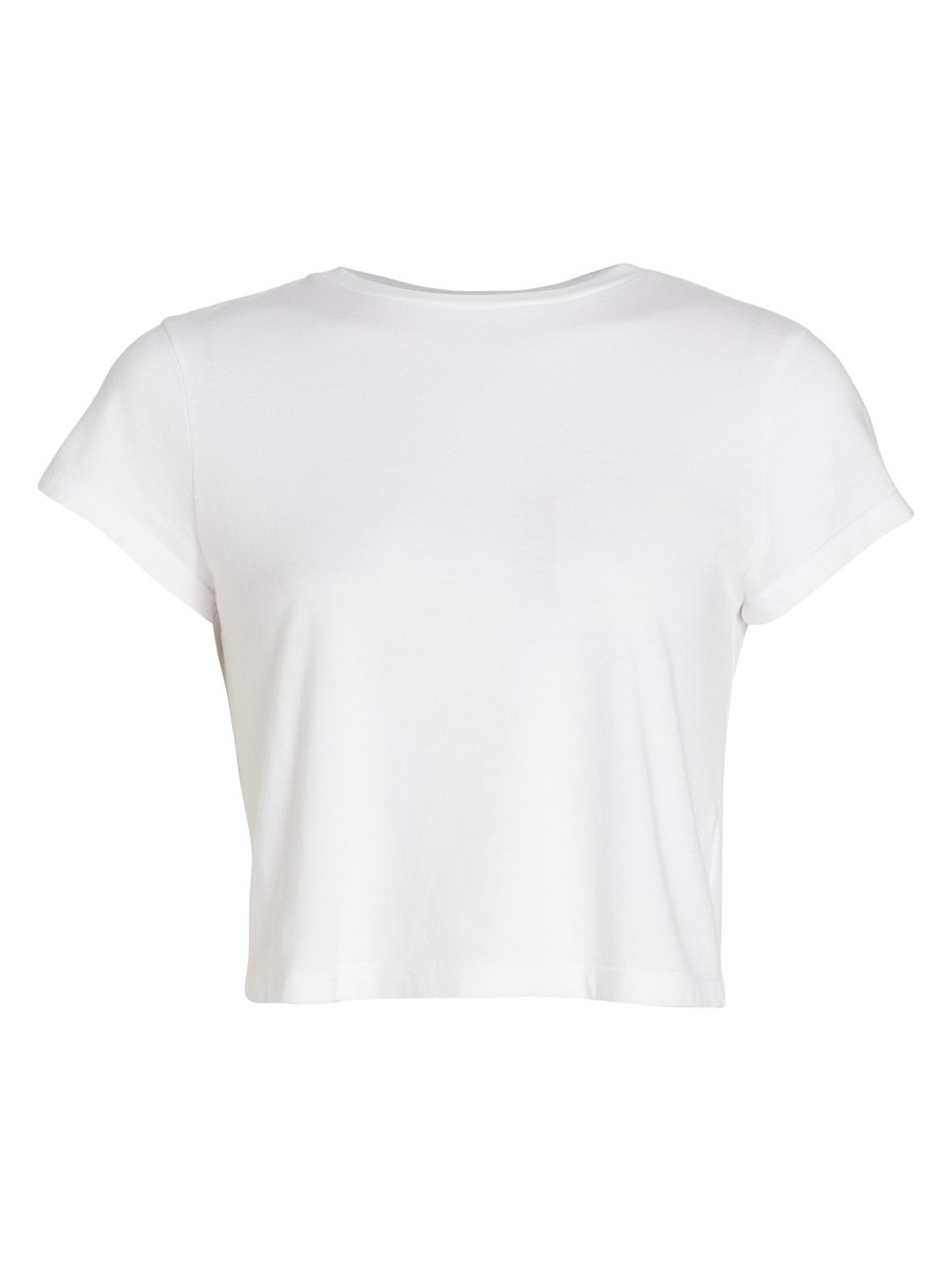 Women's Adine Shrunken T-Shirt - White - Size Large - White - Size Large | Saks Fifth Avenue