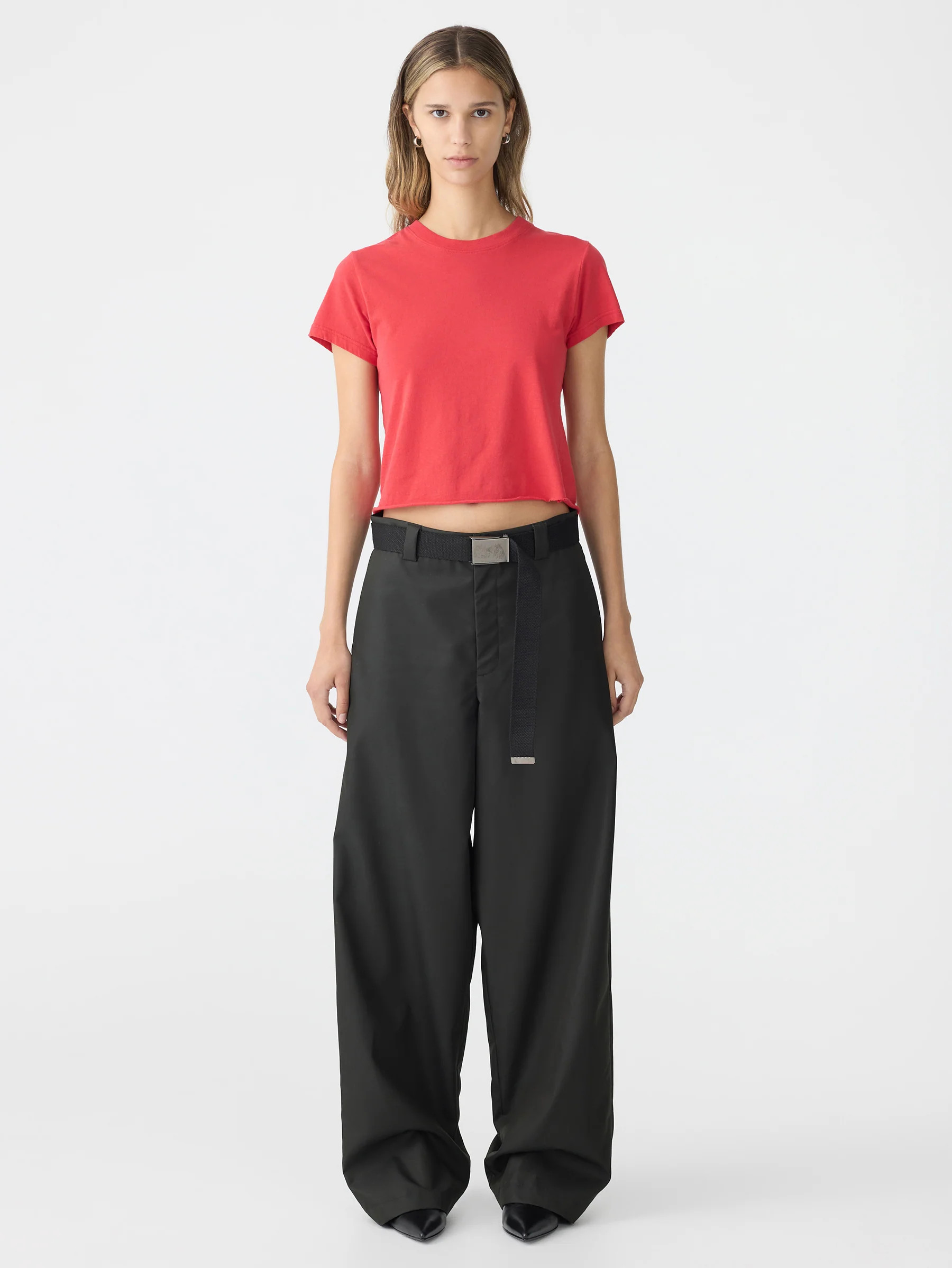 Raw Edge Baby T-Shirt | Bassike