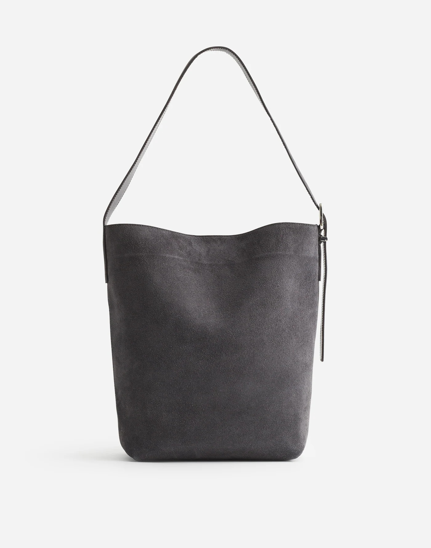 The Essential Bucket Tote in Suede | Madewell
