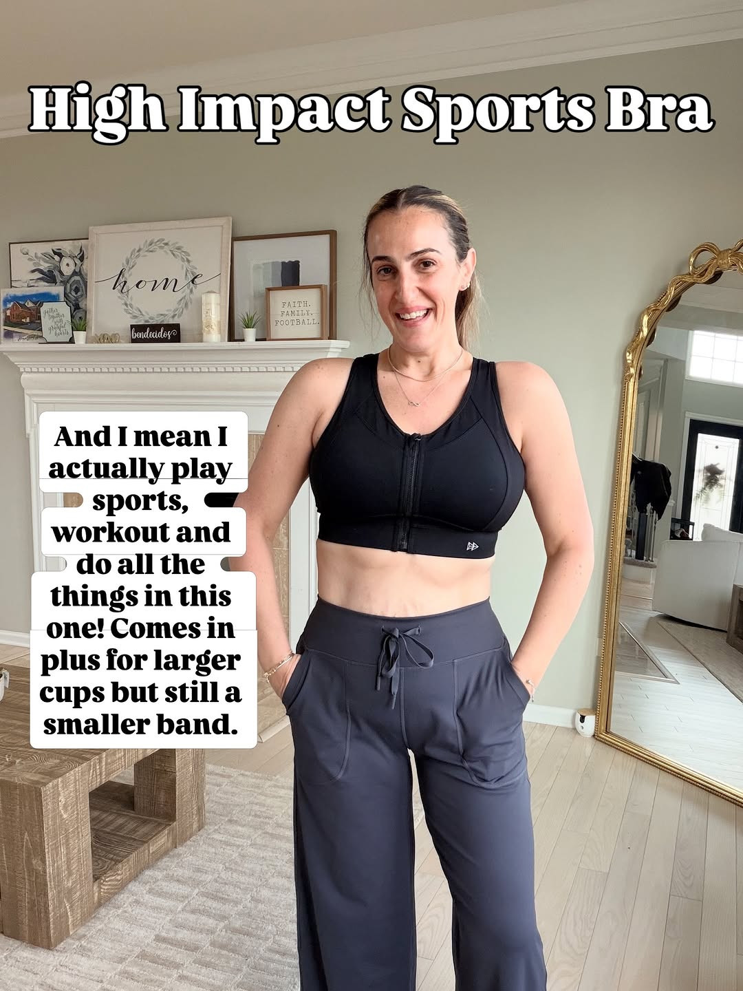 If there’s only 1 thing you ever get from me, I hope it’s a bra that fits! Trust me it changes your life.

Do not listen to the over under method for sizing. Use the website abrathatfits.org to get your size. Then shop.

Don’t go to VS, don’t go to Soma. Go to a specialty bra shop if you want to be measured in person.

Bras should: be secure and comfortable. The band should sit level and be parallel to the floor. The gore should lay flat to your chest. Your tissue should be fully enclosed and have no gaps or overspill. The underwire should not dig or poke.

Hope this helps!

#milennialmom #mombody #musthaves #bestbras #brasthatfit #comfybra #sportsbra 

 #LTKfitnessgoals #LTKActive #LTKOver40