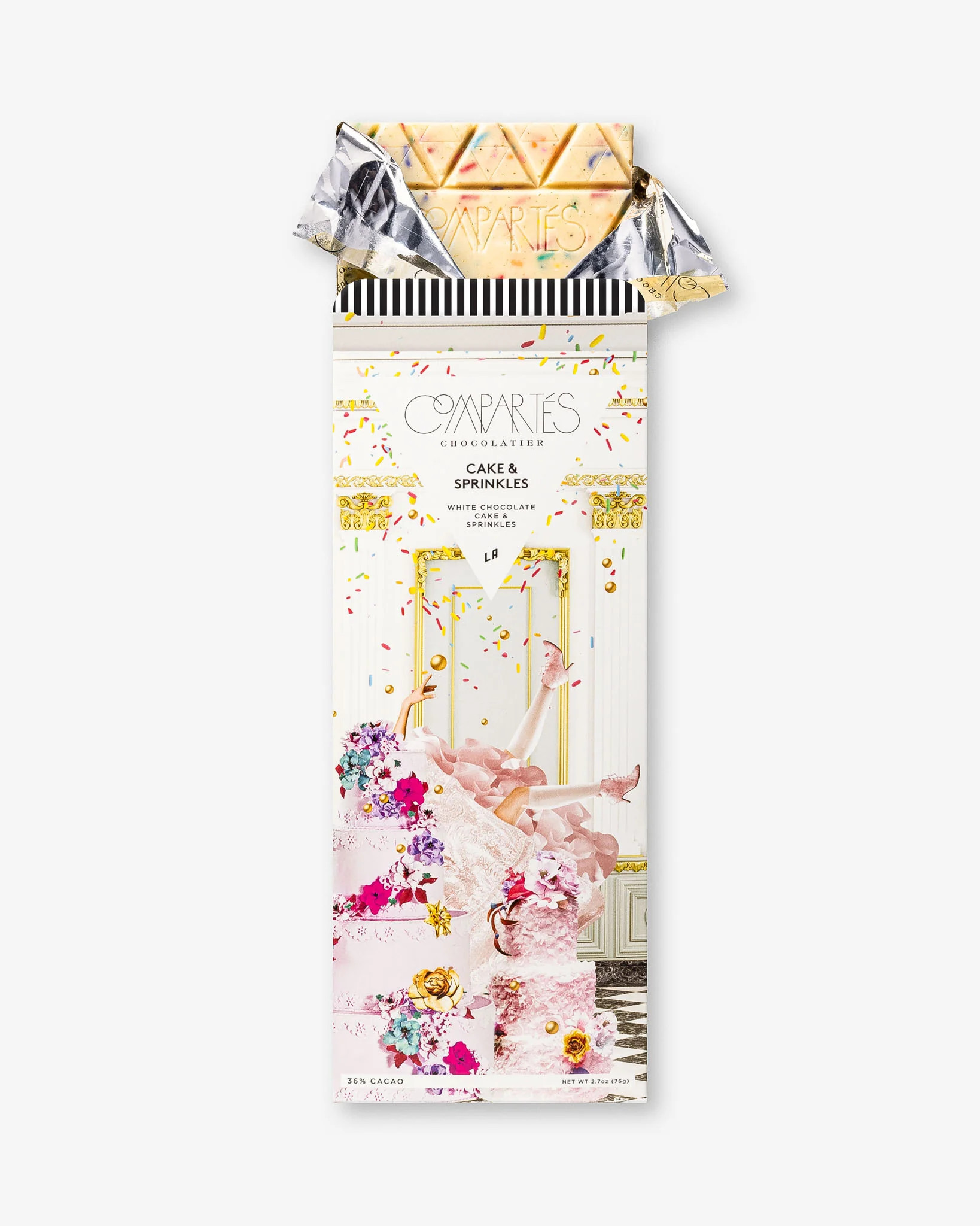 Cake and Sprinkles Luxury Chocolate Bar | Compartés