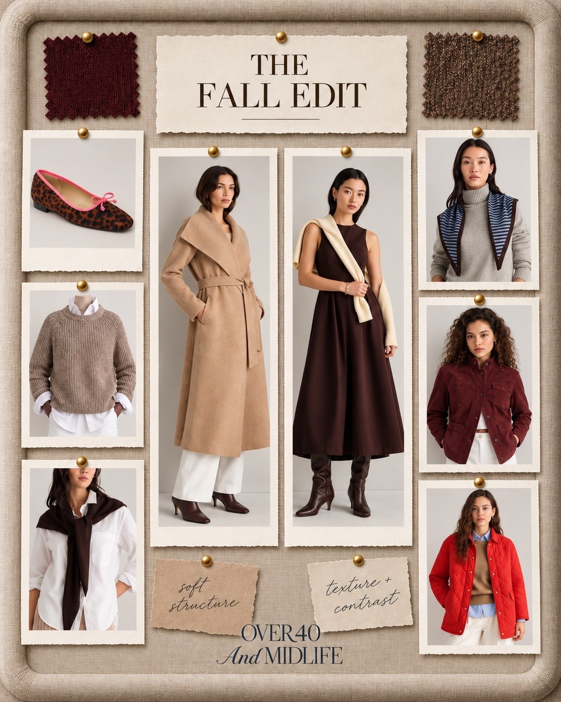 ✨Tap the bell, save and ❤️ start here over 40 fashion, midlife style, midsize fashion and luxury looks for less.  

Fall edit

Outfit   Most women think they need a smaller body.  Most actually need better Outfit Physics™.  ✨ Lift ✨ Skim ✨ Balance  That’s where I’d start.  


👑 Helping you look good, feel good! — Lindsey Denver 🤍

#LTKOver40 #LTKPlusSize #LTKMidsize