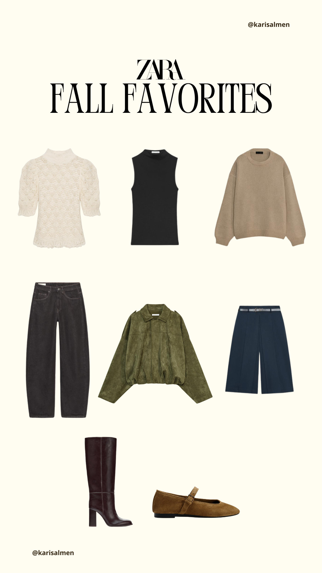 Cute fall finds from Zara! 

 #LTKStyleTip

#LTKSeasonal #LTKU