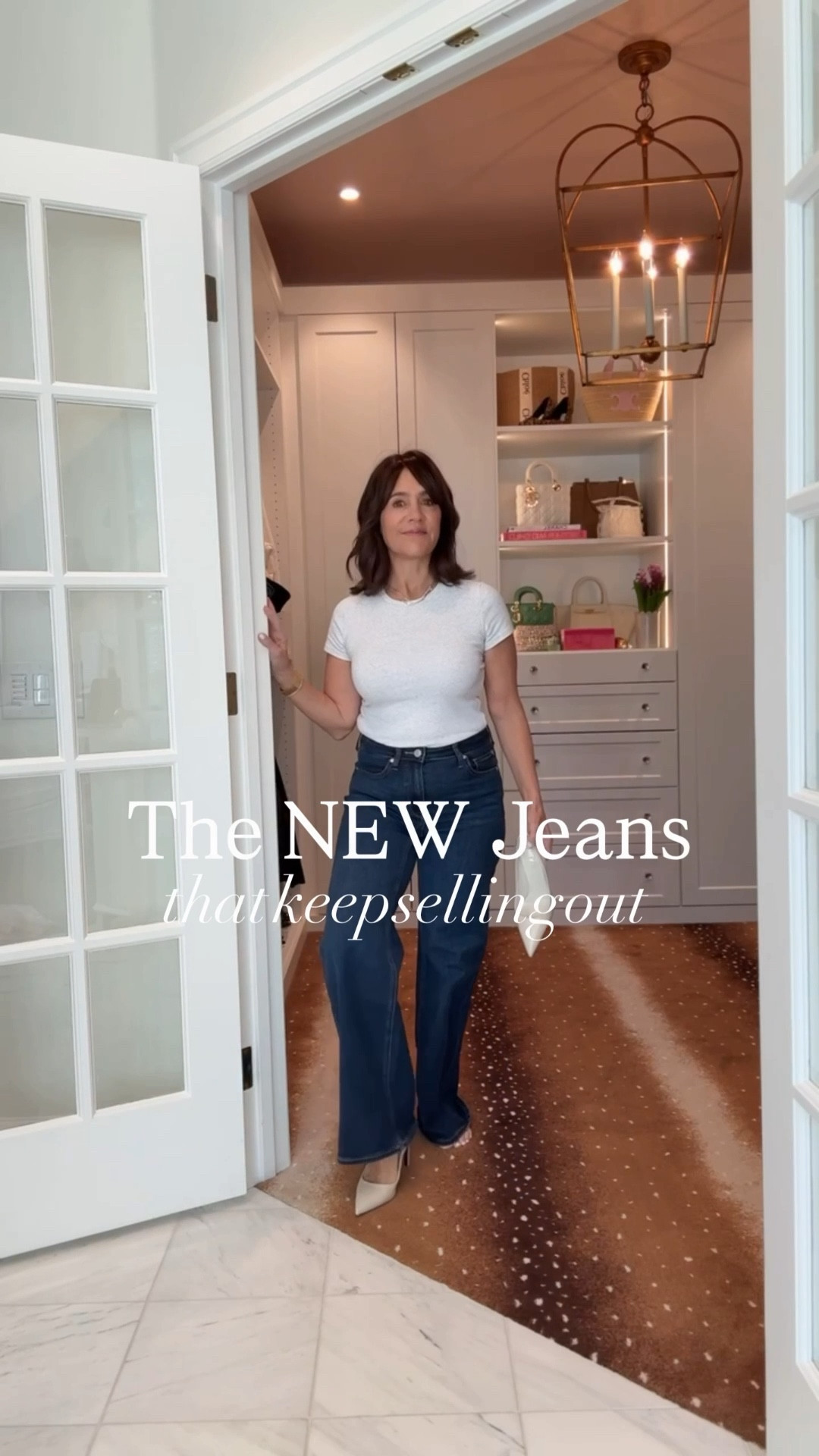 The NEW best-fitting jean that keeps selling out…and you won’t believe the price!! I have the inside scoop: everyone who try’s these on - buys them 🥳✨

✔️ leg lengthening
✔️ comfortable
✔️ modern and cool
✔️ every shoe works

These look and feel so much like one of my favorite pairs of designer jeans!!! 🌟

Fit runs true to size. Available in 2 inseam lengths!

#LTKOver40 #LTKSeasonal