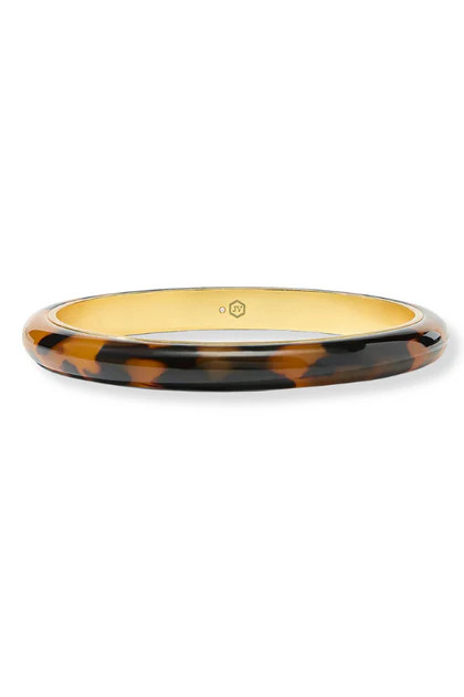 Julie Vos Madison Statement Carnaby Tortoiseshell Bangle Bracelet | The Willow Tree