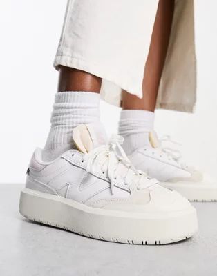 New Balance CT302 sneakers in white & pink | ASOS (Global)