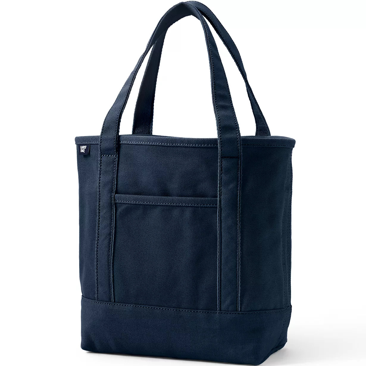 School Uniform Medium 5 Pocket Open Top Canvas Tote Bag | Lands' End (US)