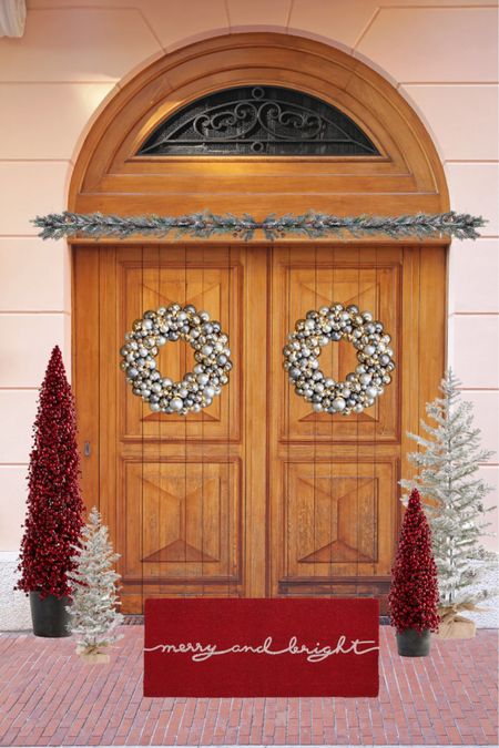 Get your home ready with this front porch inspiration. Read more about my Christmas Decor Ideas for Your Home at www.predupre.com

Christmas, Christmas decorations, Christmas decor, Christmas tree, Christmas wreath, garland, home decor

#LTKHoliday #LTKhome #LTKSeasonal
