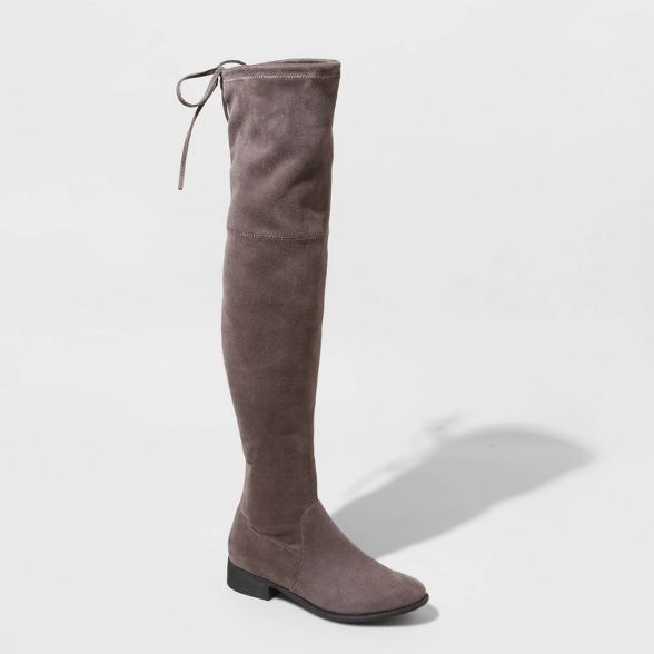 Women's Sidney Microsuede Over the Knee Fashion Boots - A New Day™ | Target