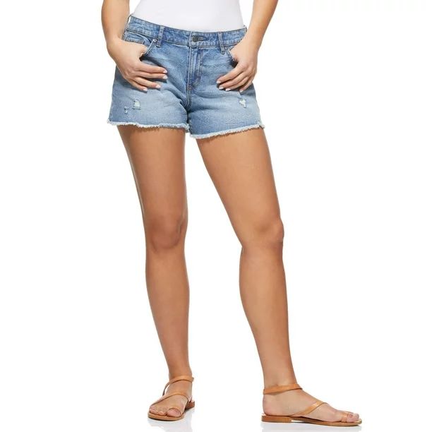 Sofia Jeans by Sofia Vergara Midrise Chi Shortie Short | Walmart (US)