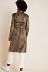 Roxie Sueded Tie-Dye Trench Coat | Anthropologie (US)
