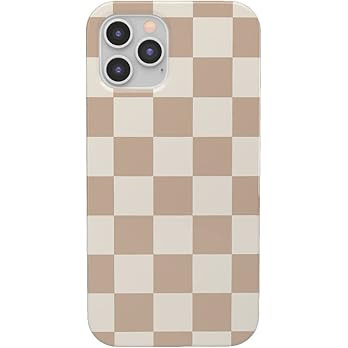 Casely Phone Case for iPhone 13 Pro Max | Fit Check | Neutral Checkerboard Checkered | Compatible... | Amazon (US)