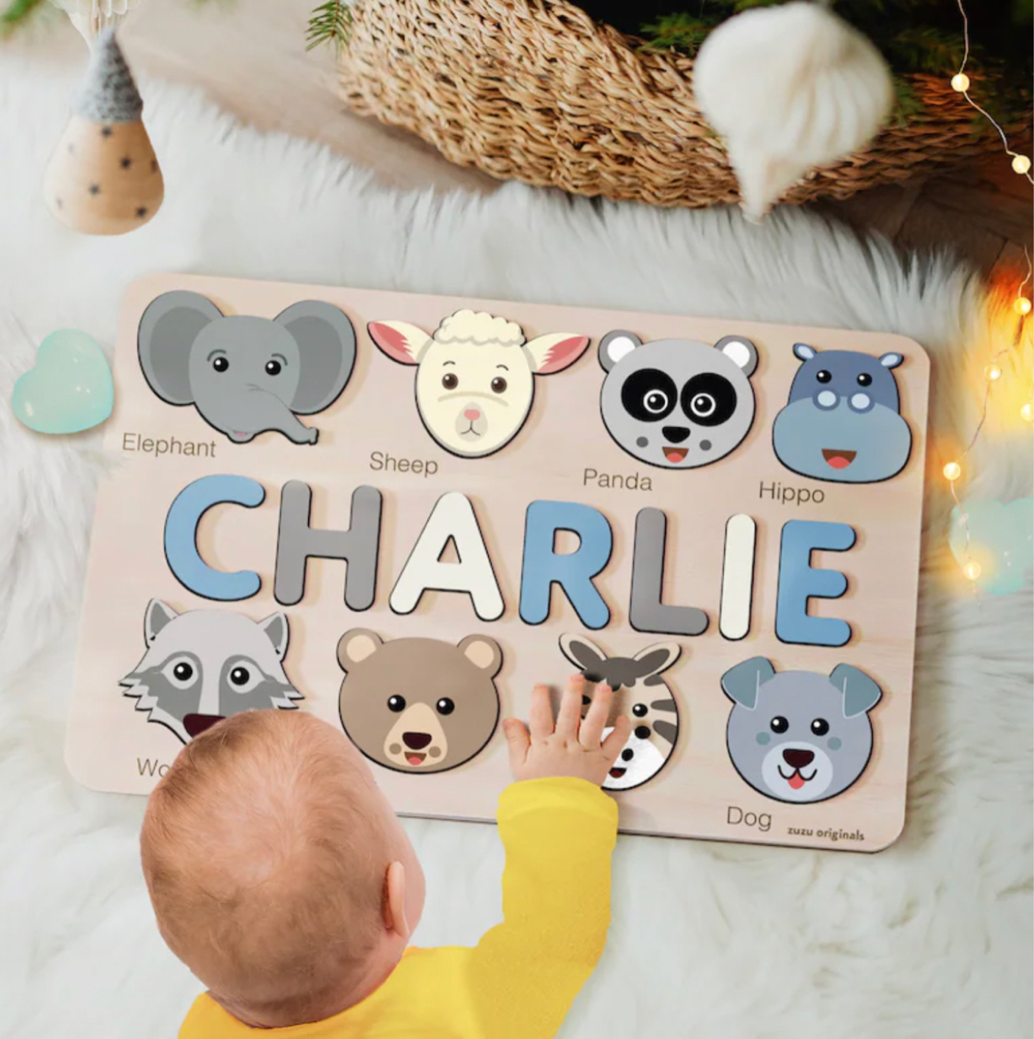 Custom name puzzle for your little one! It is great for a birthday, baby shower, or Christmas gift! 

#LTKSeasonal #LTKHoliday #LTKbaby