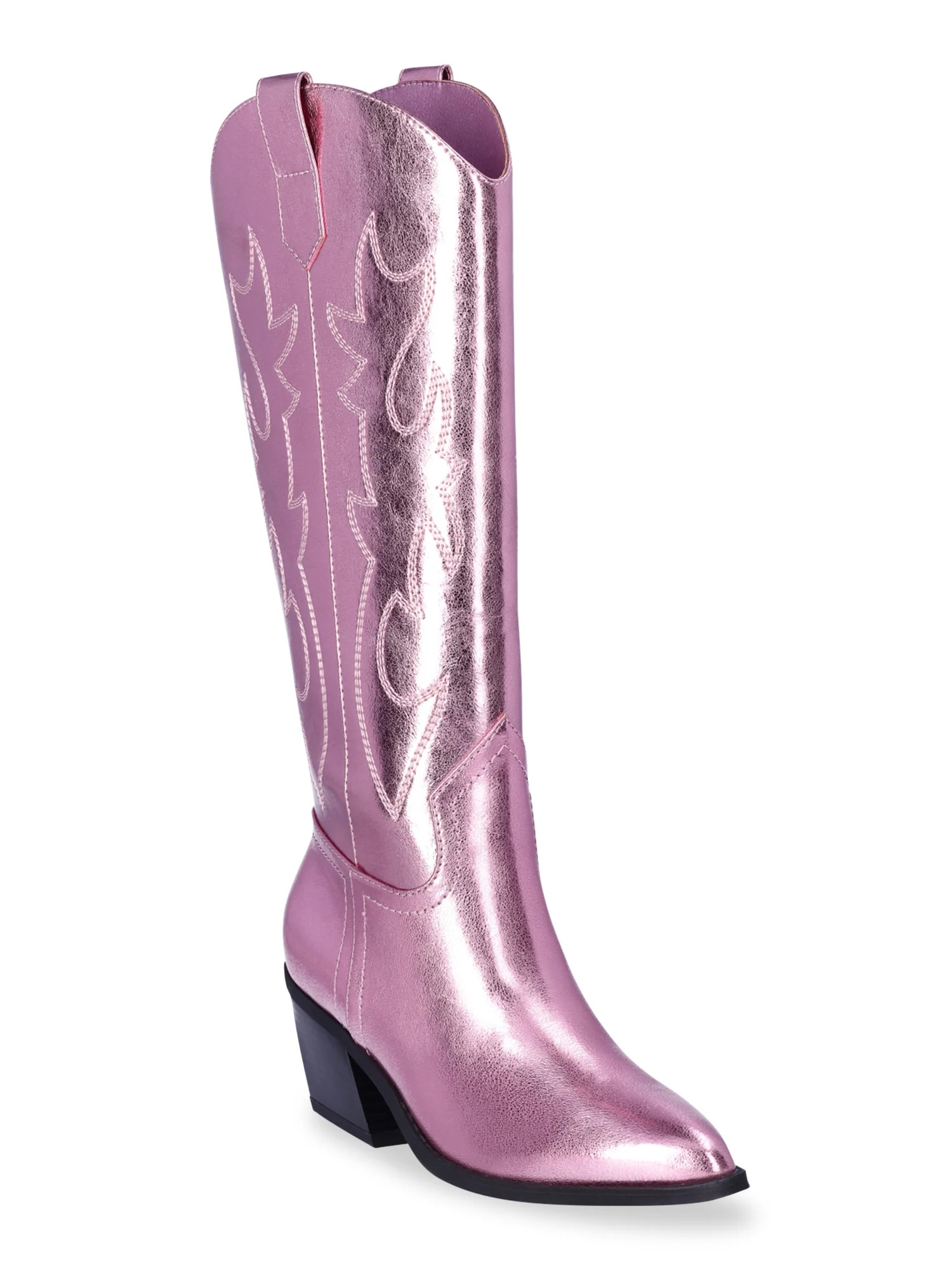 Madden NYC Women's Embroidered Tall Western Boots | Walmart (US)