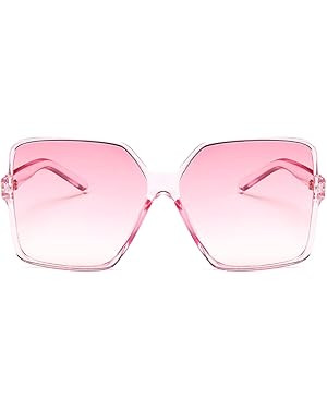 Dollger Oversized Square Sunglasses for Women Big Large Wide Fashion Shades for Men UV Protection... | Amazon (US)