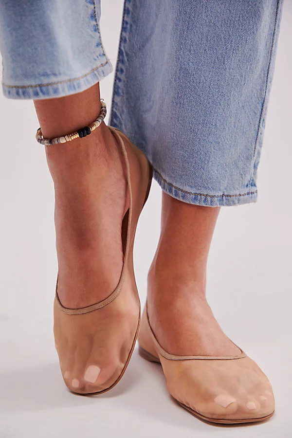 Mesh Muse Ballet Flats | Free People (Global - UK&FR Excluded)
