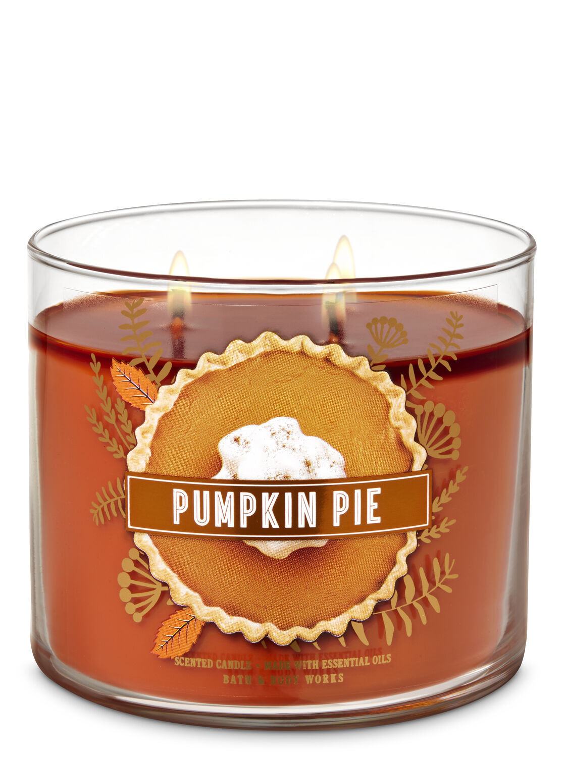 Pumpkin Pie 3-Wick Candle | Bath & Body Works
