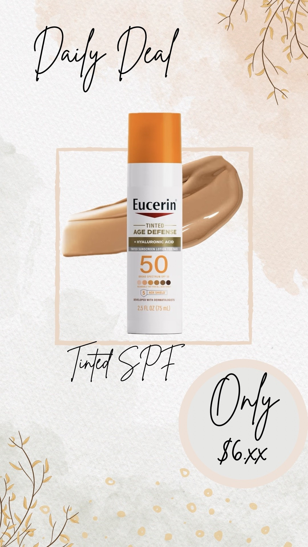Amazon hot find today! Tinted SPF marked down and a clippable coupon! ⬇️

#LTKgrwm #LTKmomlife #LTKmorningroutine