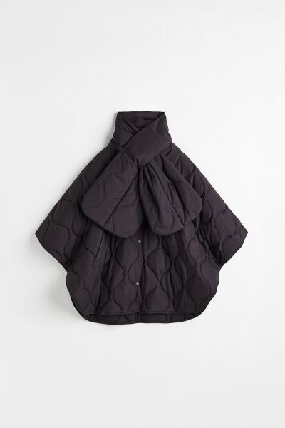 Quilted cape with scarf | H&M (UK, MY, IN, SG, PH, TW, HK)