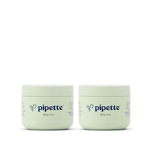 Pipette Baby Balm - Protects, Hydrates & Nourishes Sensitive Skin - Baby Essentials for Newborn with Renewable Plant-Derived Squalane, 2 oz (Pack of 2) | Amazon (US)