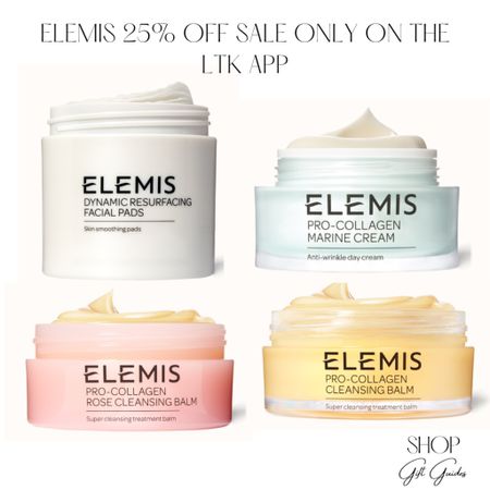 Elemis 25% off sale only on the LTK app! Add these amazing top sellers to your face wash routine! 

#LTKunder100 #LTKsalealert #LTKbeauty