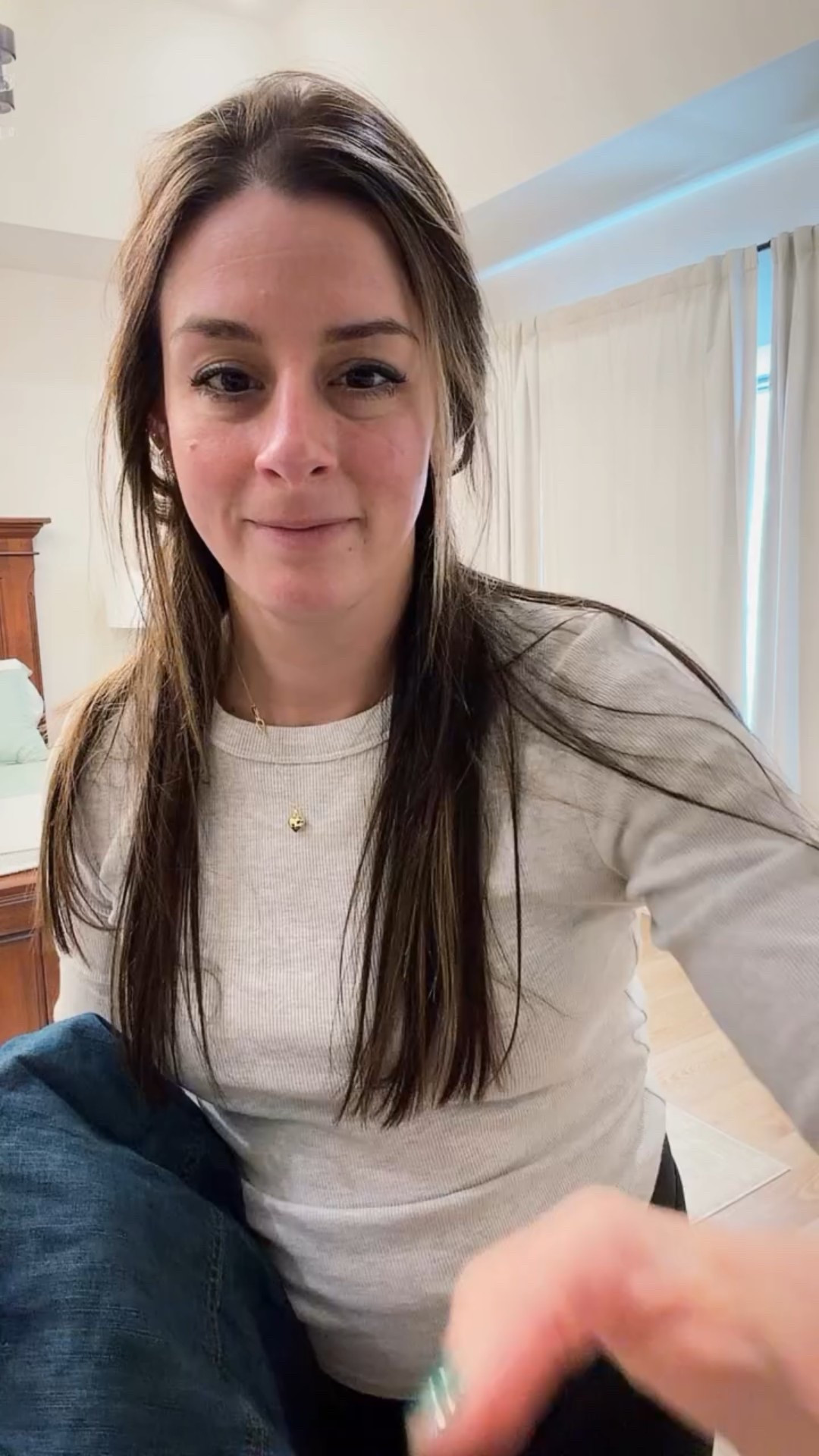 On sale for $10 chambray top // wearing medium

#LTKSaleAlert